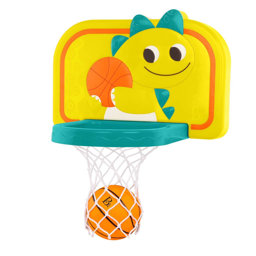 Adjustable kids basketball net door hanging