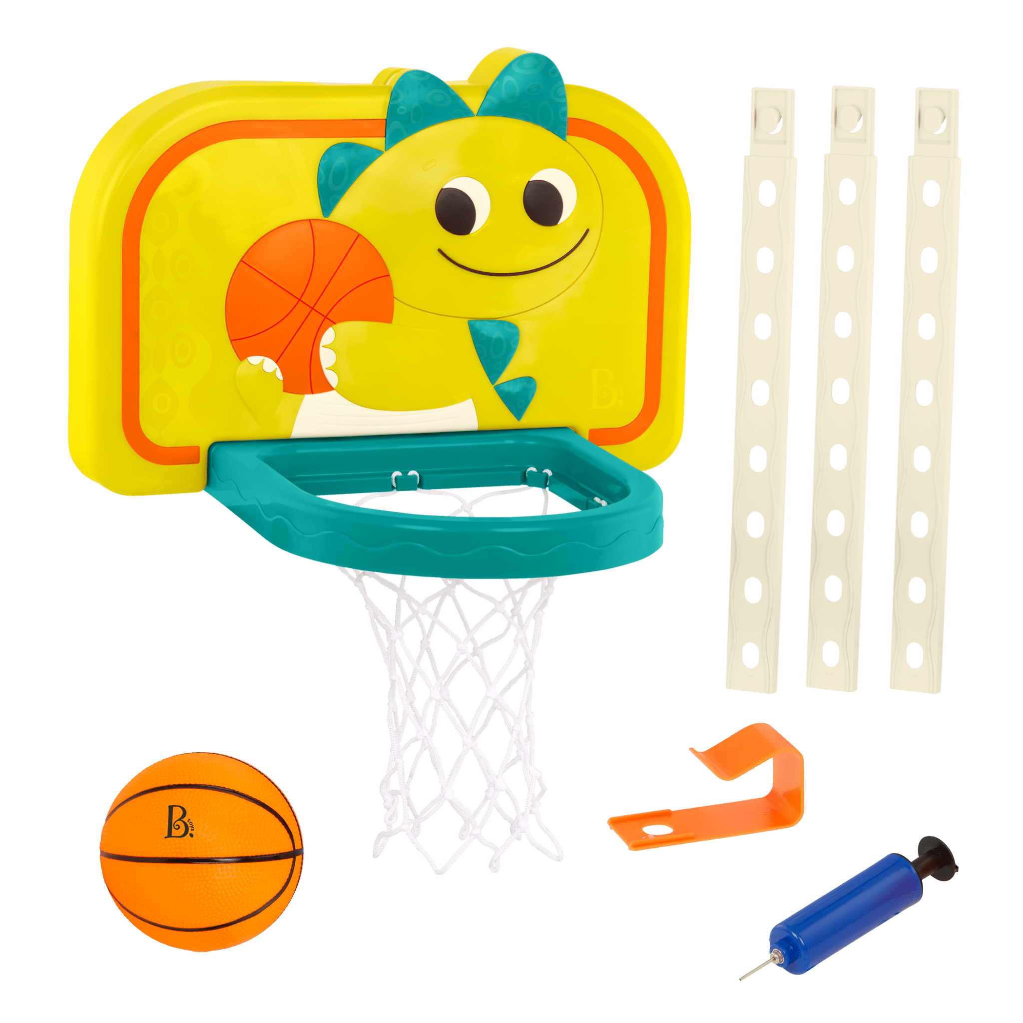 Dinosaur Dribbler | Hanging Baskertball Net | B. toys – MaisonBattat