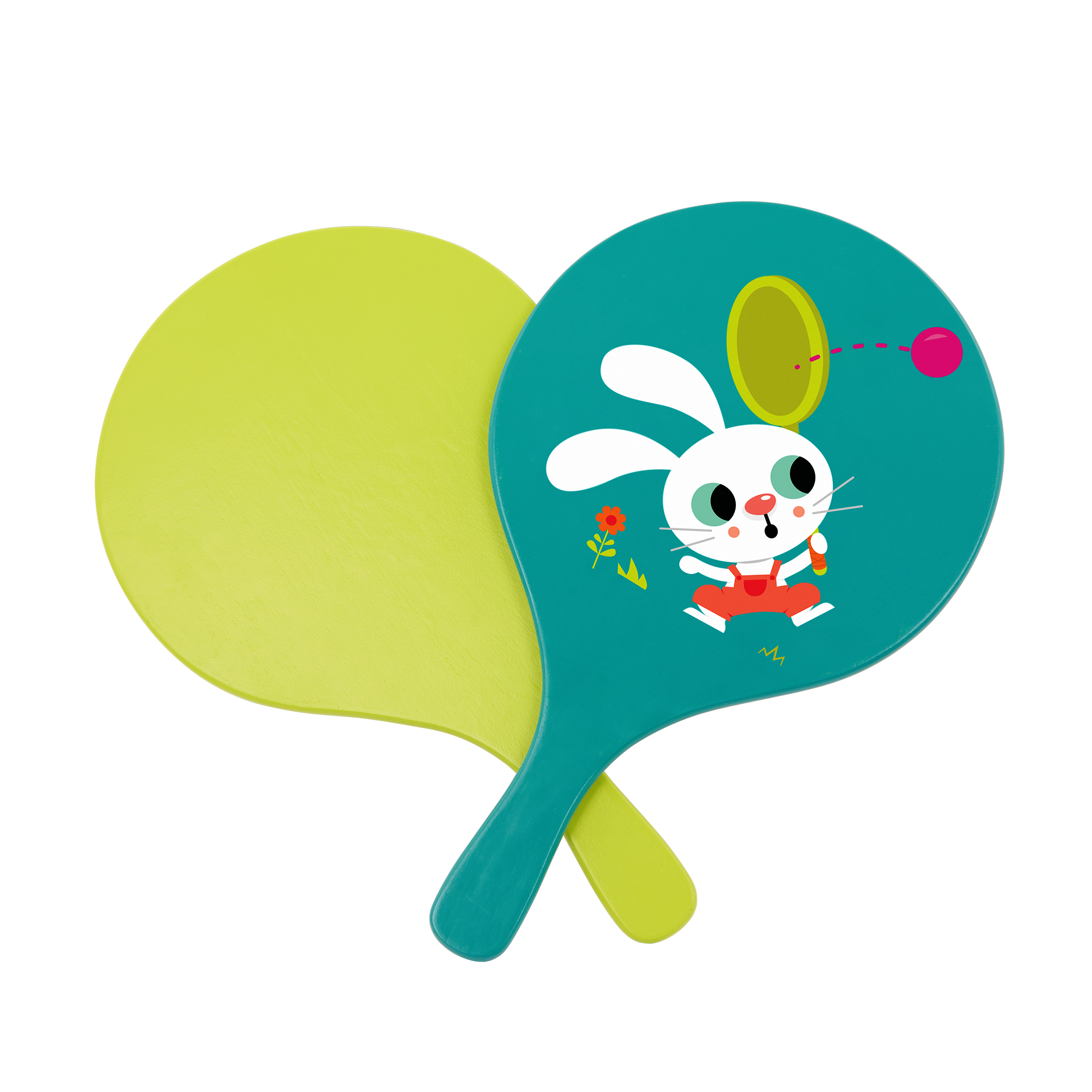 Bouncy paddle ball game for kids summer