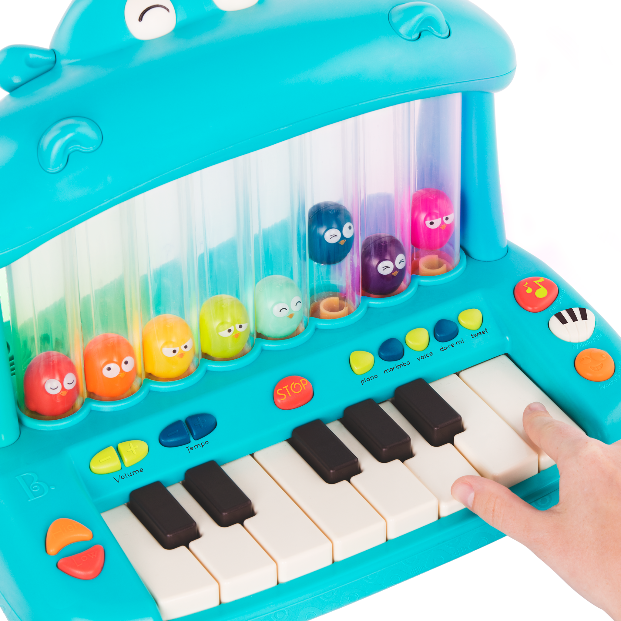 Hippo Pop | Toy Keyboard for Kids | B. toys – MaisonBattat
