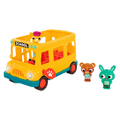 Toy school bus and characters.