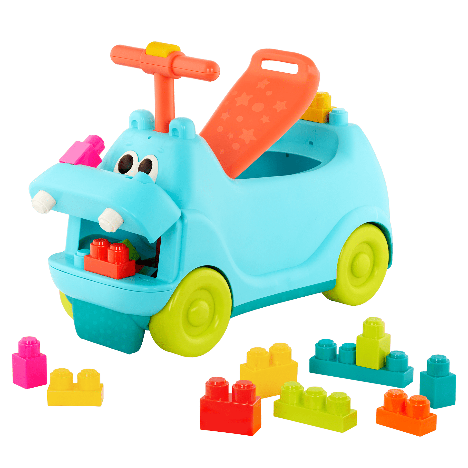 Locbloc | Hippo Ride-On & Building Blocks | B. toys – MaisonBattat
