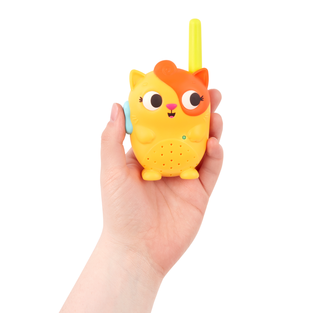 Dog and cat walkie-talkie set.