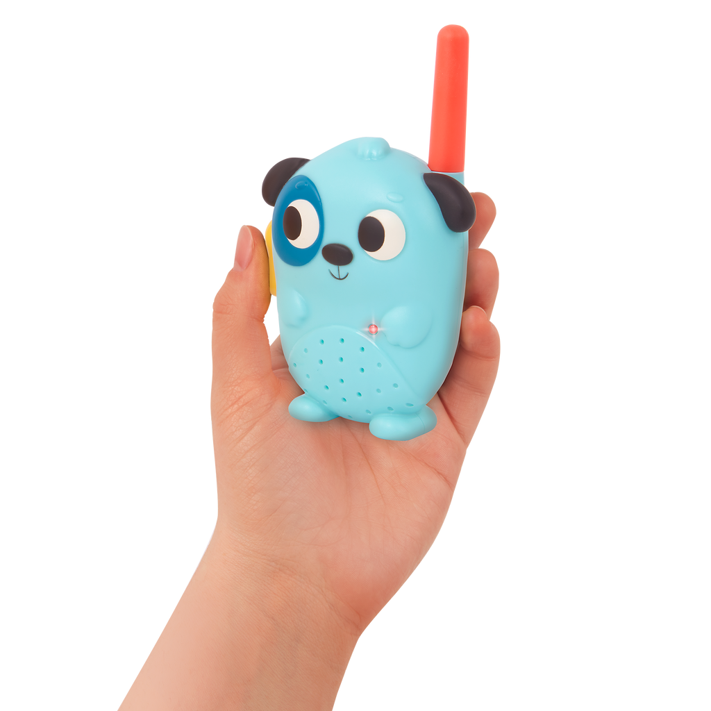 Dog and cat walkie-talkie set.