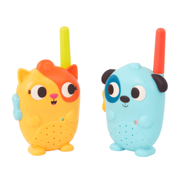 Lolo & Woofer Walkie-Talkies | Walkie-Talkie Set | B. toys