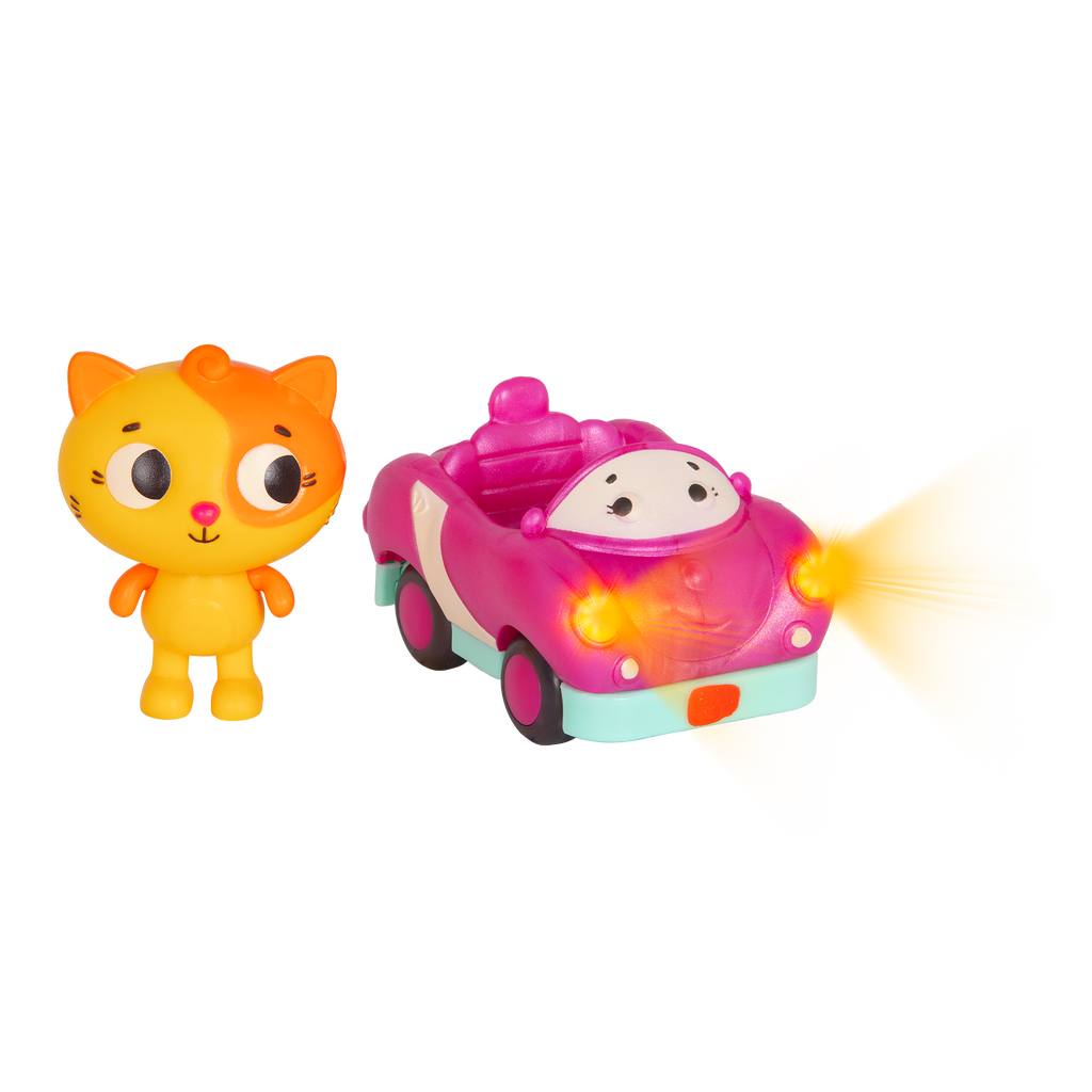 Set of mini vehicles for toddlers