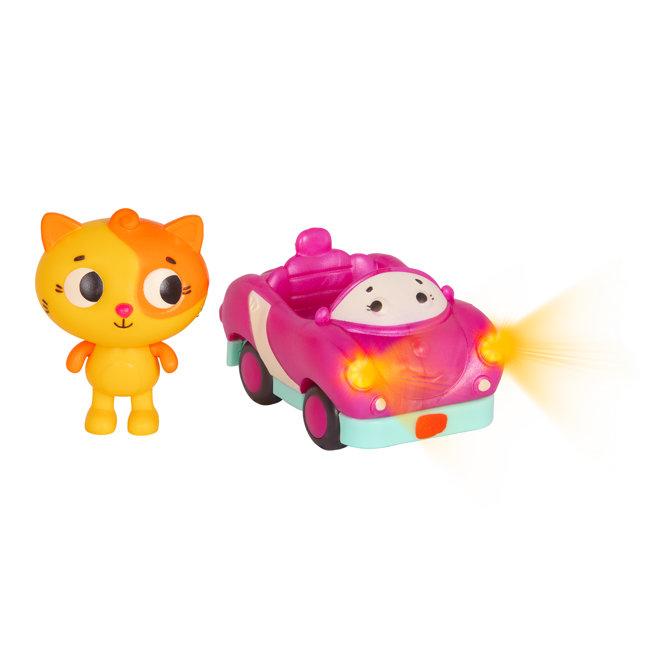 Set of mini vehicles for toddlers