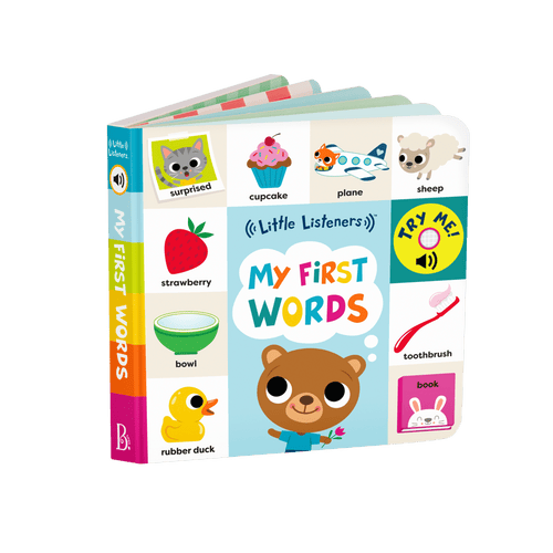 Little Listeners: My First Words | Interactive Audio Board Book