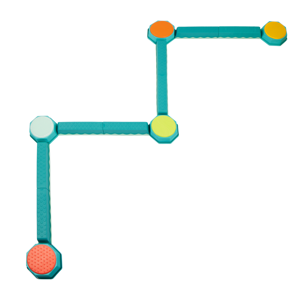 Balance beams for kids active play floor is lava