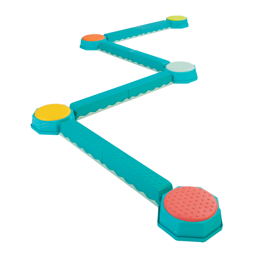 Balance beams for kids active play floor is lava