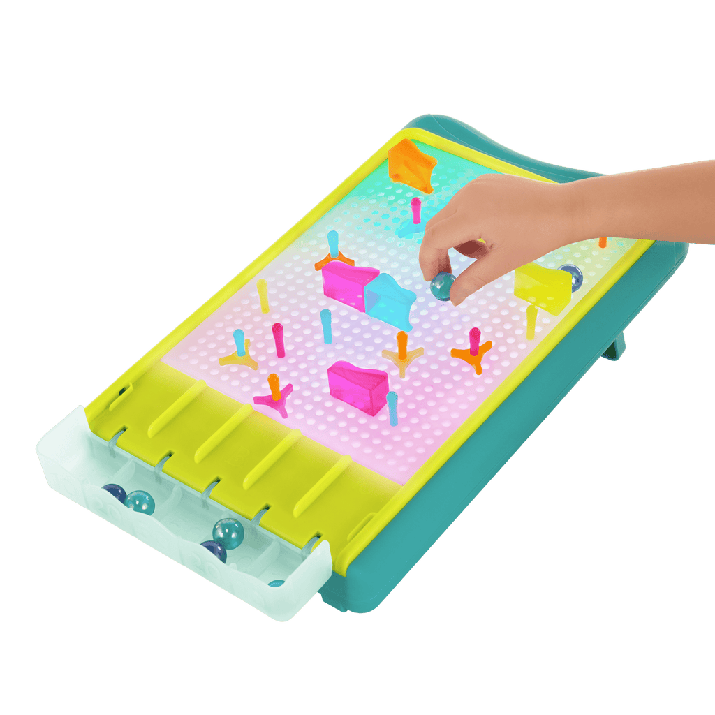 Light-Up Marble Drop | Illuminated Peg Board | B. toys – MaisonBattat Light-Up Marble Drop | Illuminated Peg Board | B. toys – MaisonBattat