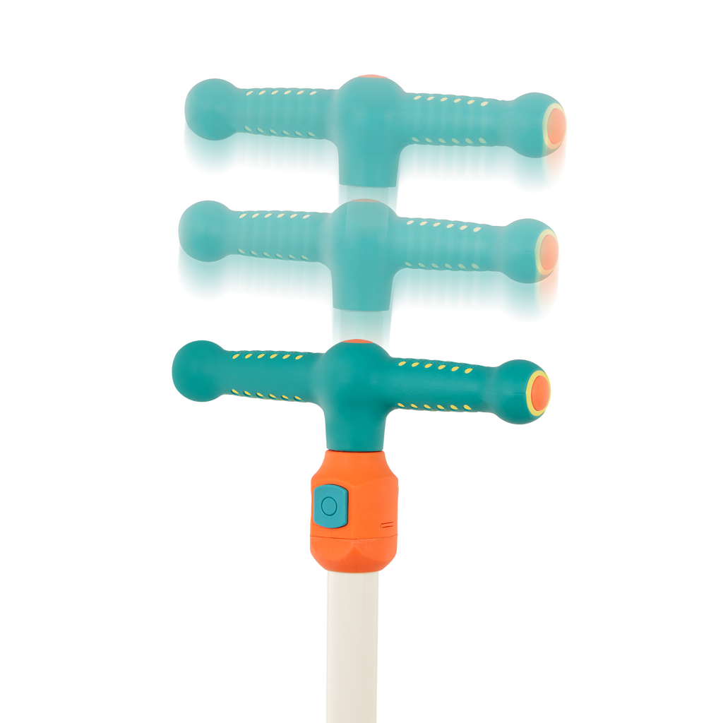 Wooden kids scooter for toddlers with light-up wheels