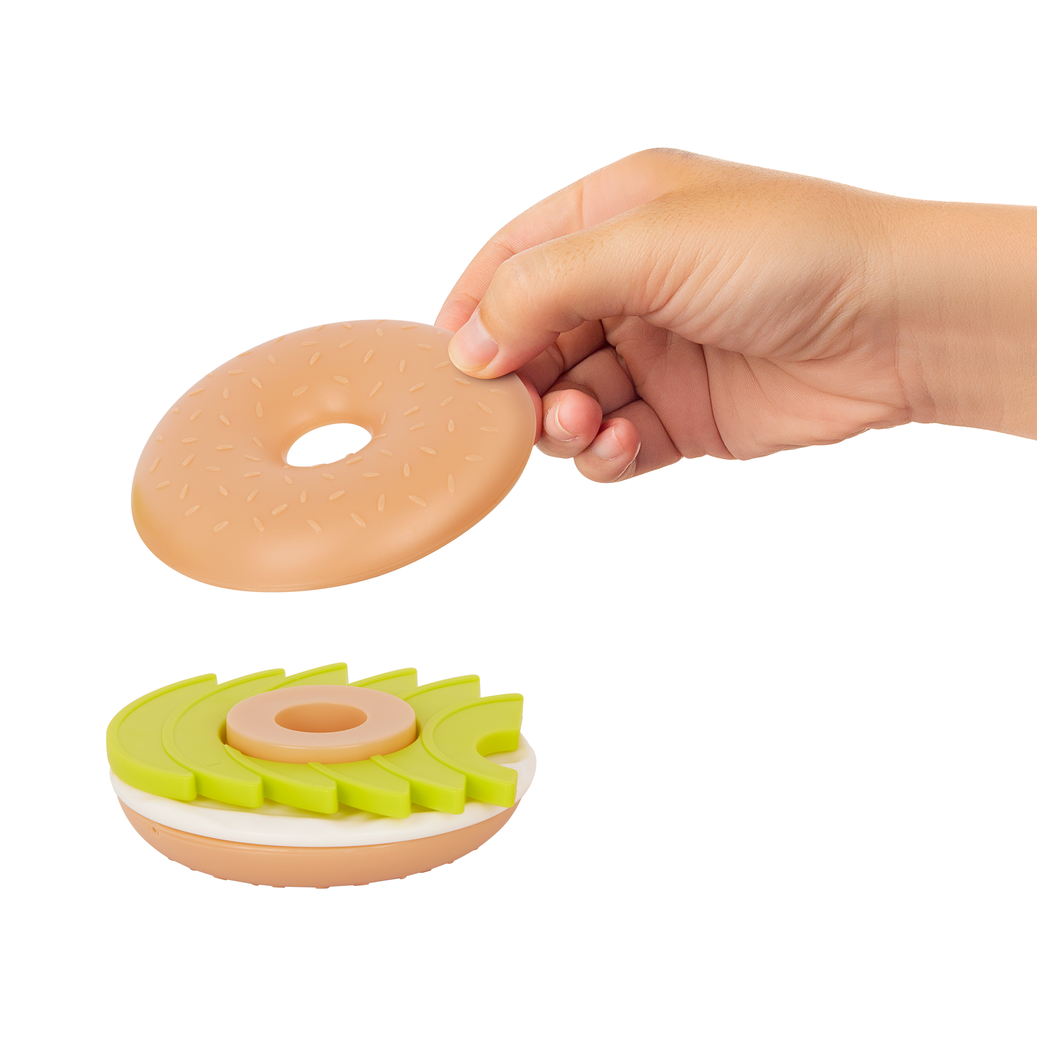 Mini chef pretend food playset breakfast toaster for toddlers