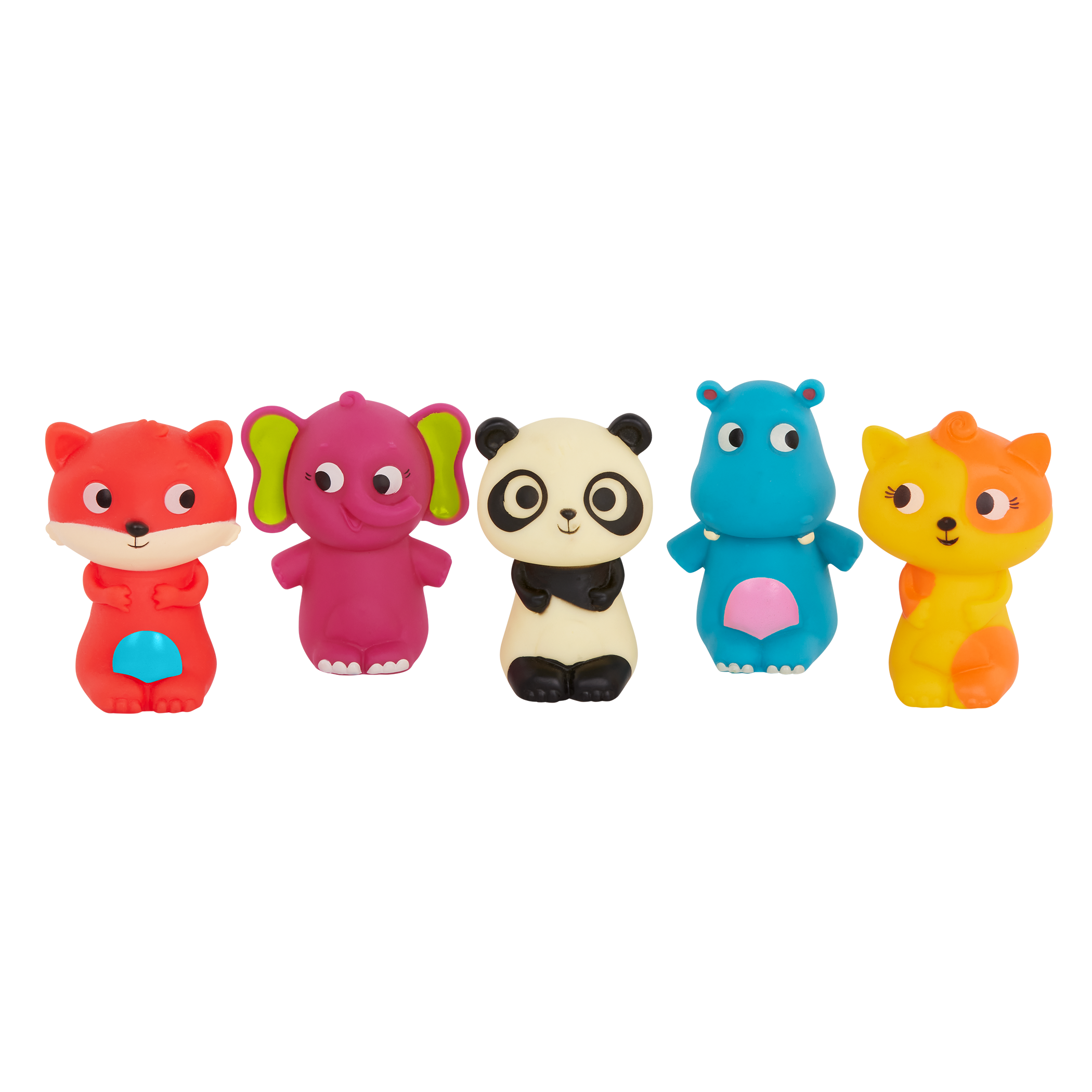 Animal finger puppets set for toddlers bath toy