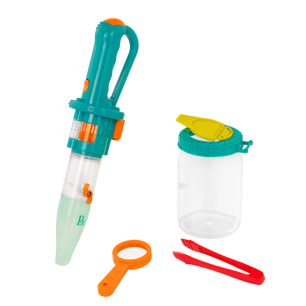 Kids bug catcher vacuum insect observation kit