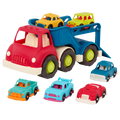 Car carrier truck for toddlers with mini vehicles