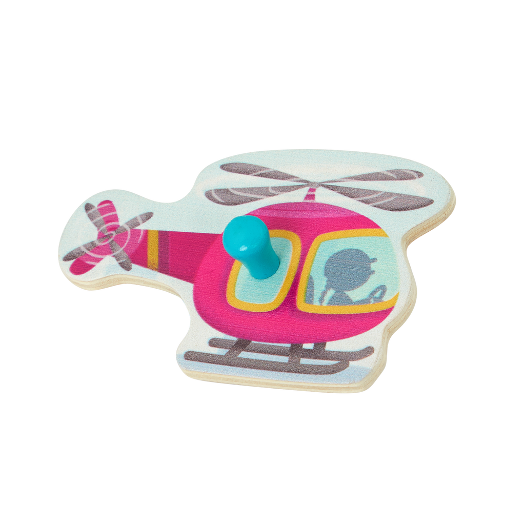 Wooden peg puzzles for toddlers trucks cars construction