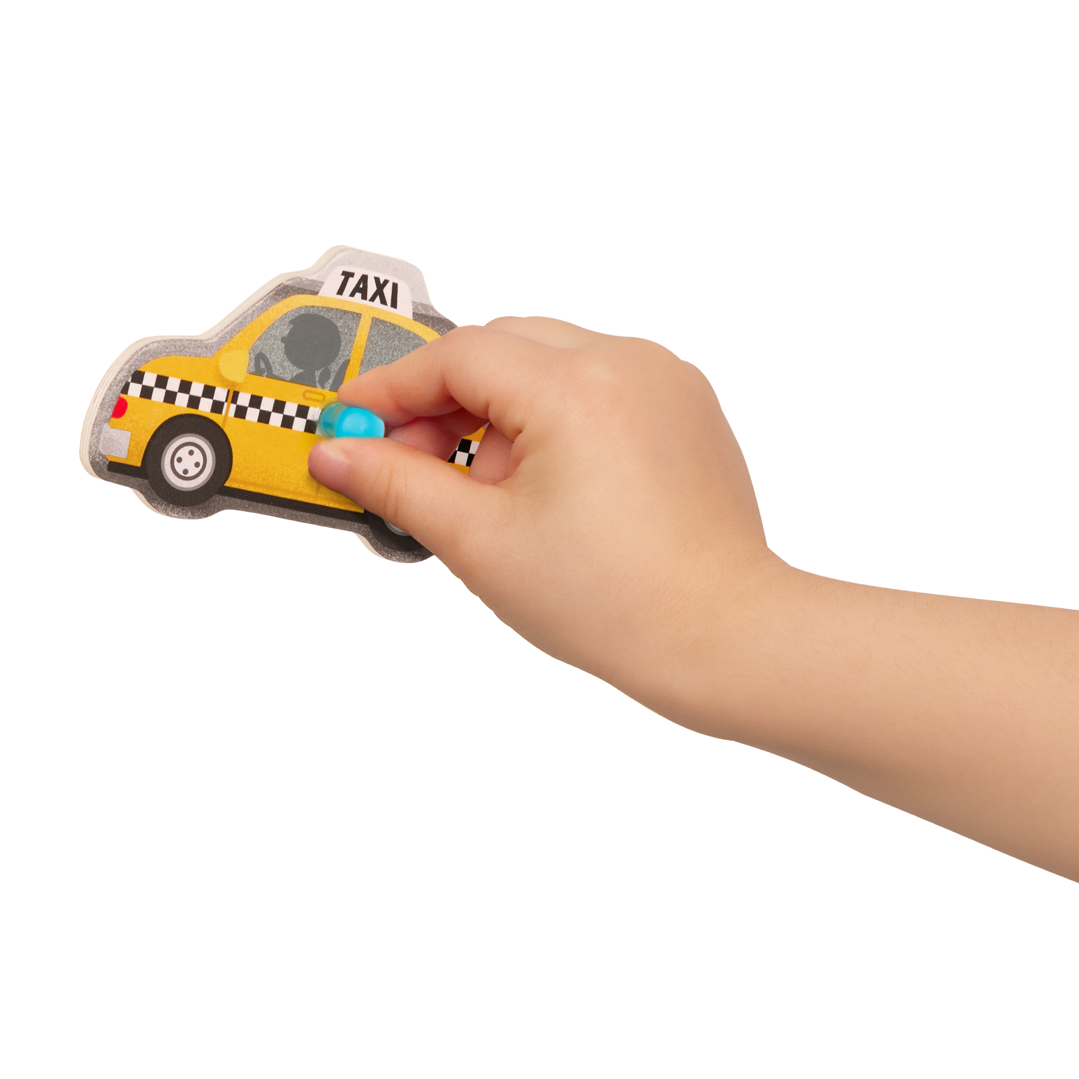 Wooden peg puzzles for toddlers trucks cars construction