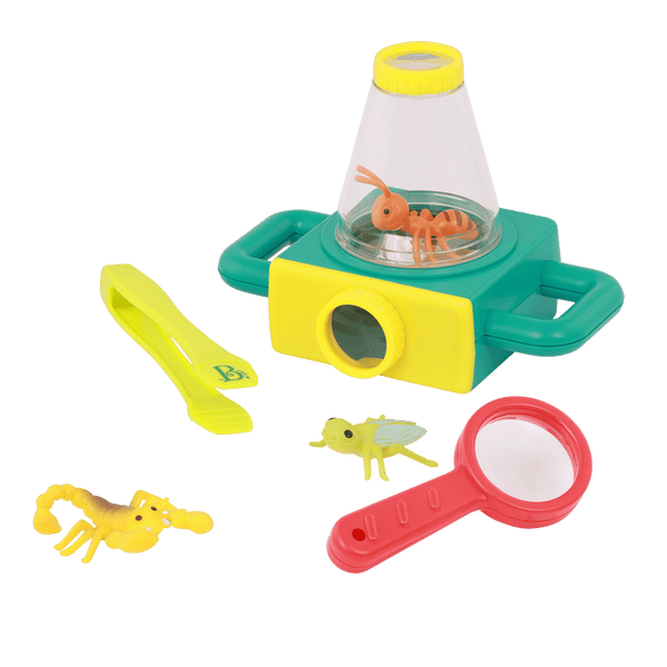 Little Explorer Pack | Microscope & Sticker Book | B. toys
