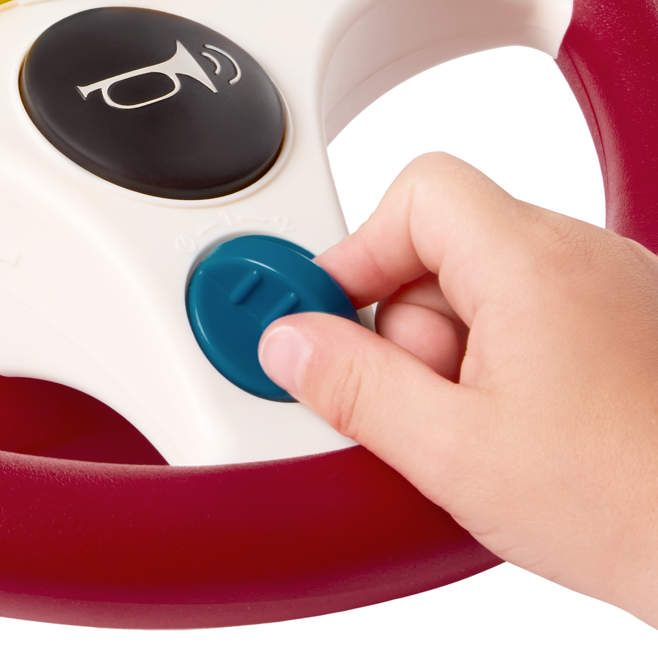 Musical steering wheel car seat toy for toddlers