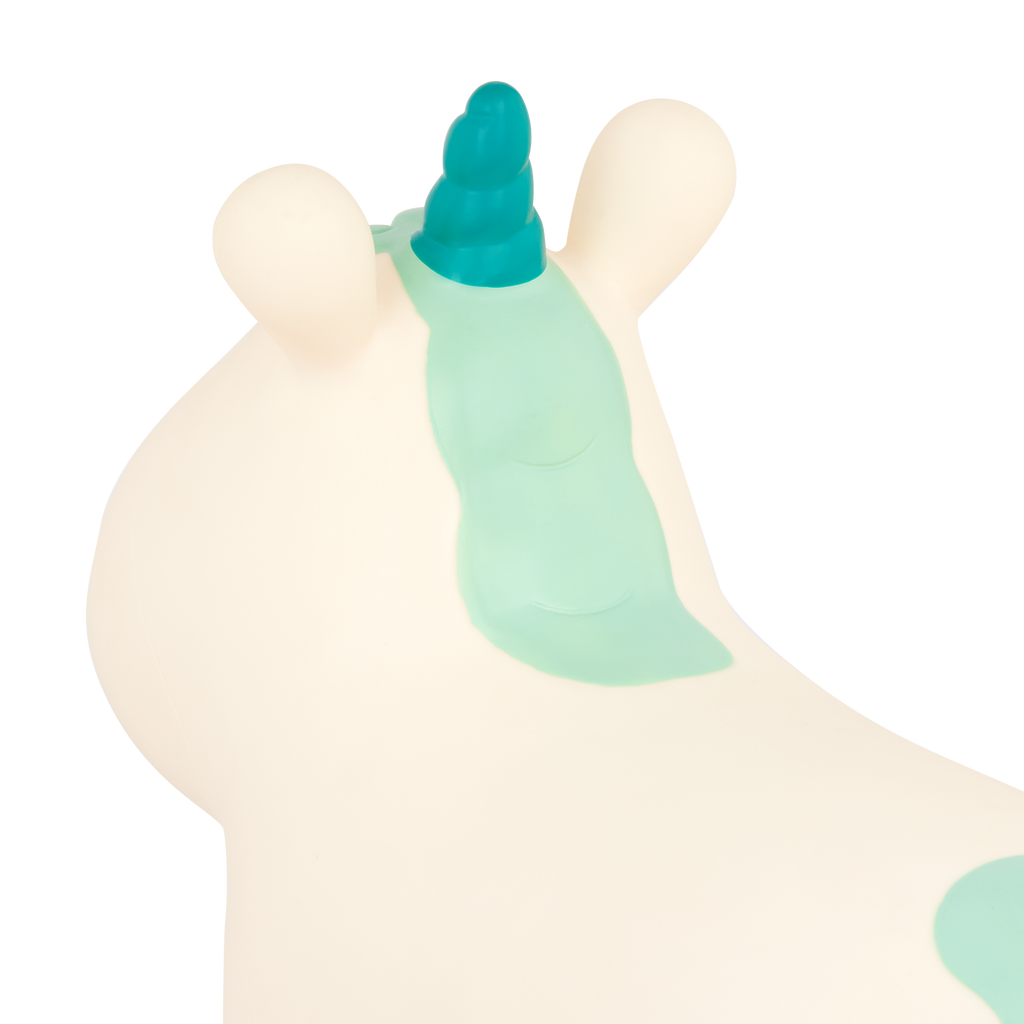 Unicorn inflatable bouncer toy for toddlers ride-on
