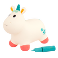 Unicorn inflatable bouncer toy for toddlers ride-on