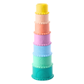 Soft baby blocks and stacking cups