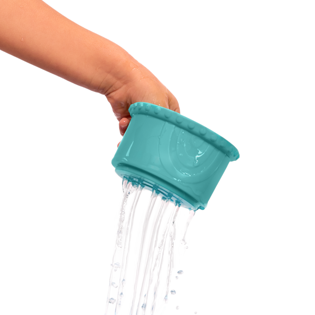 Soft baby blocks and stacking cups