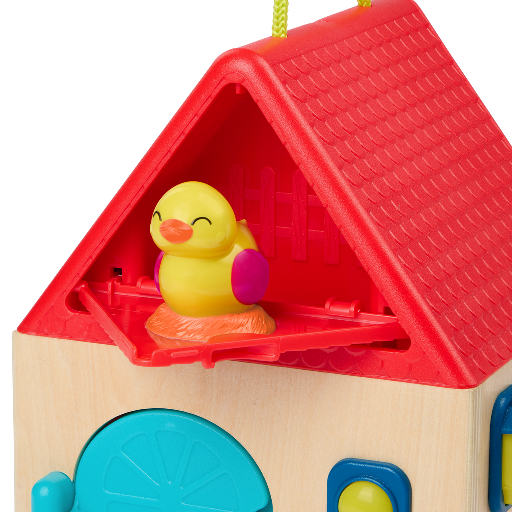 Locks and latches box dexterity toy for toddlers and babies