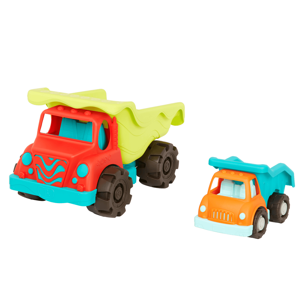 Dump Truck Duo side by side