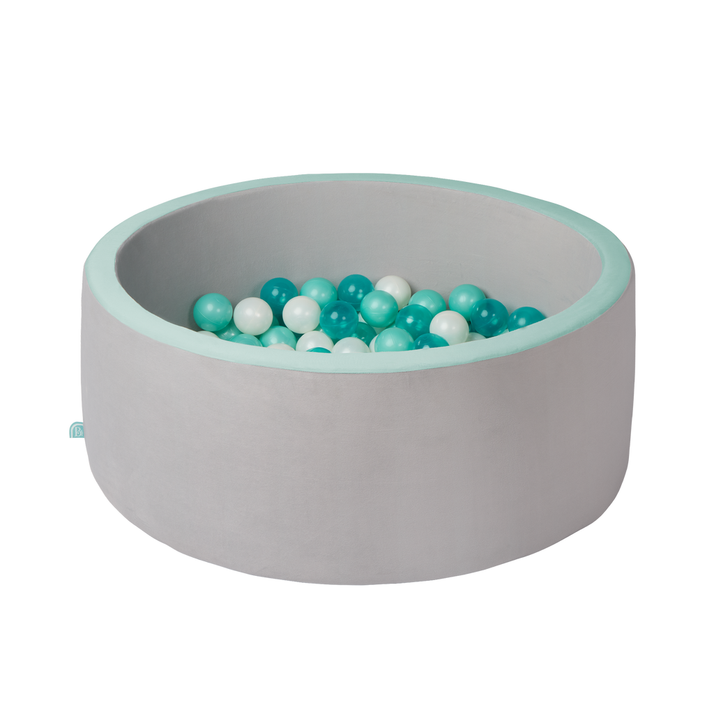 Soft foam ball pit for toddlers, indoor active play toy