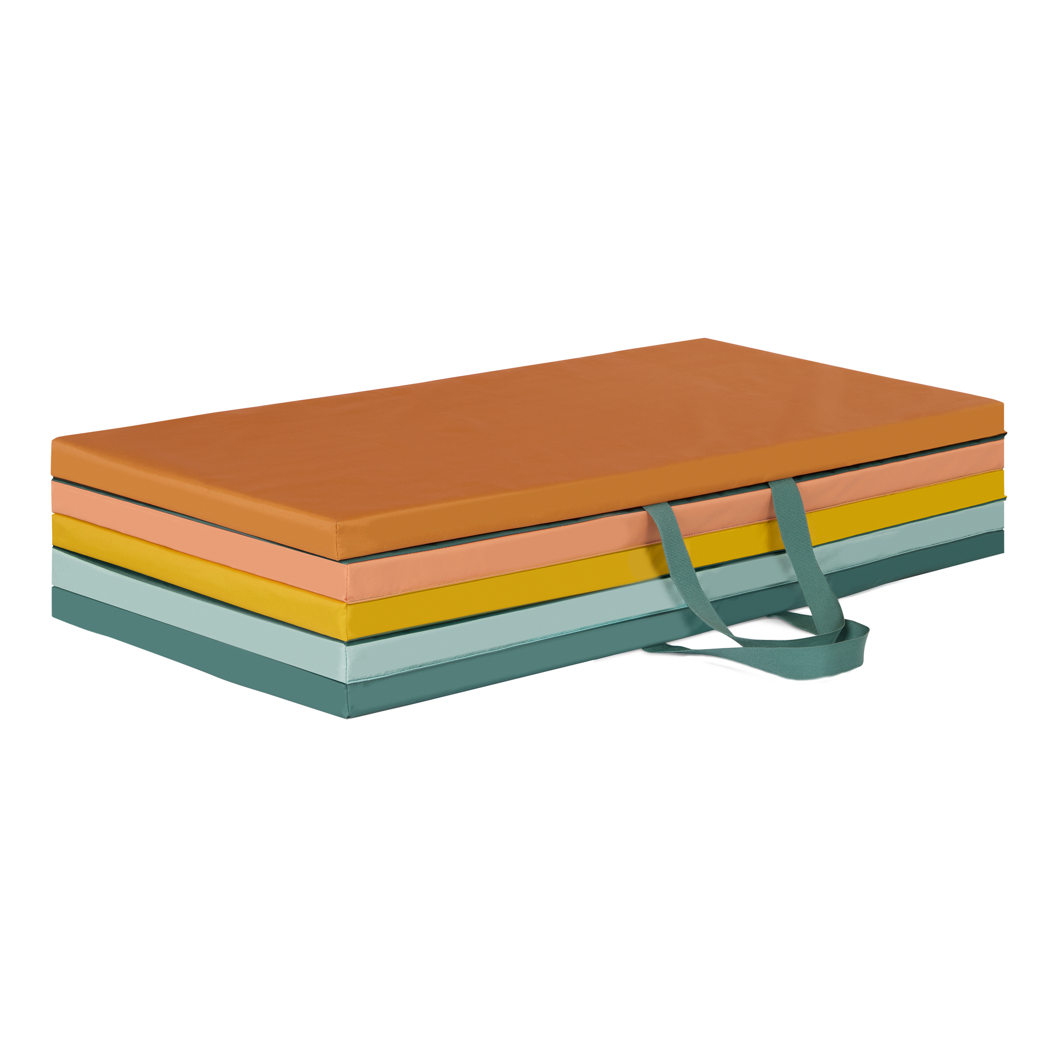 Folding foam play mat for tumbling kids gymnastics