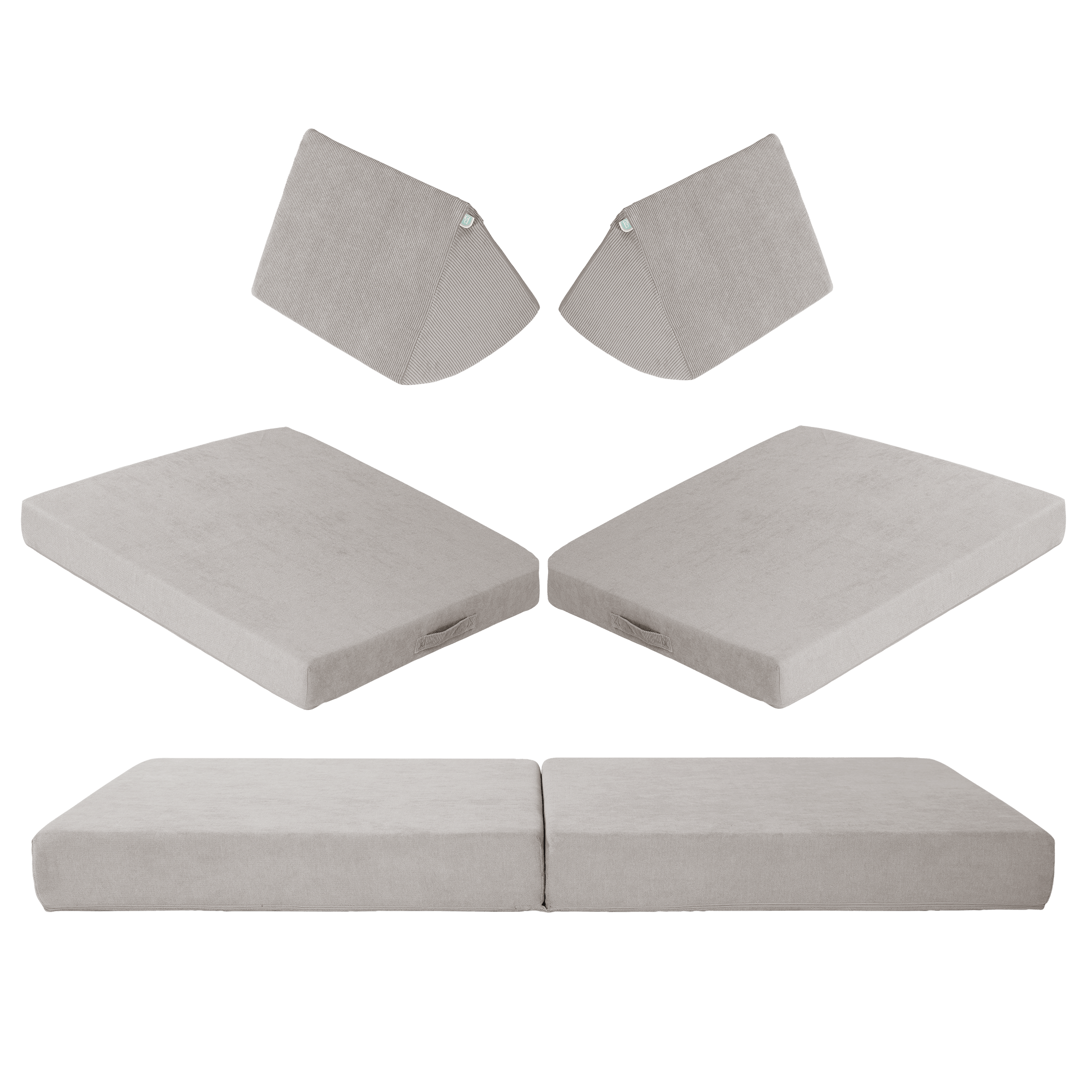 Foam fort building set for kids indoor active basement play blanket forts