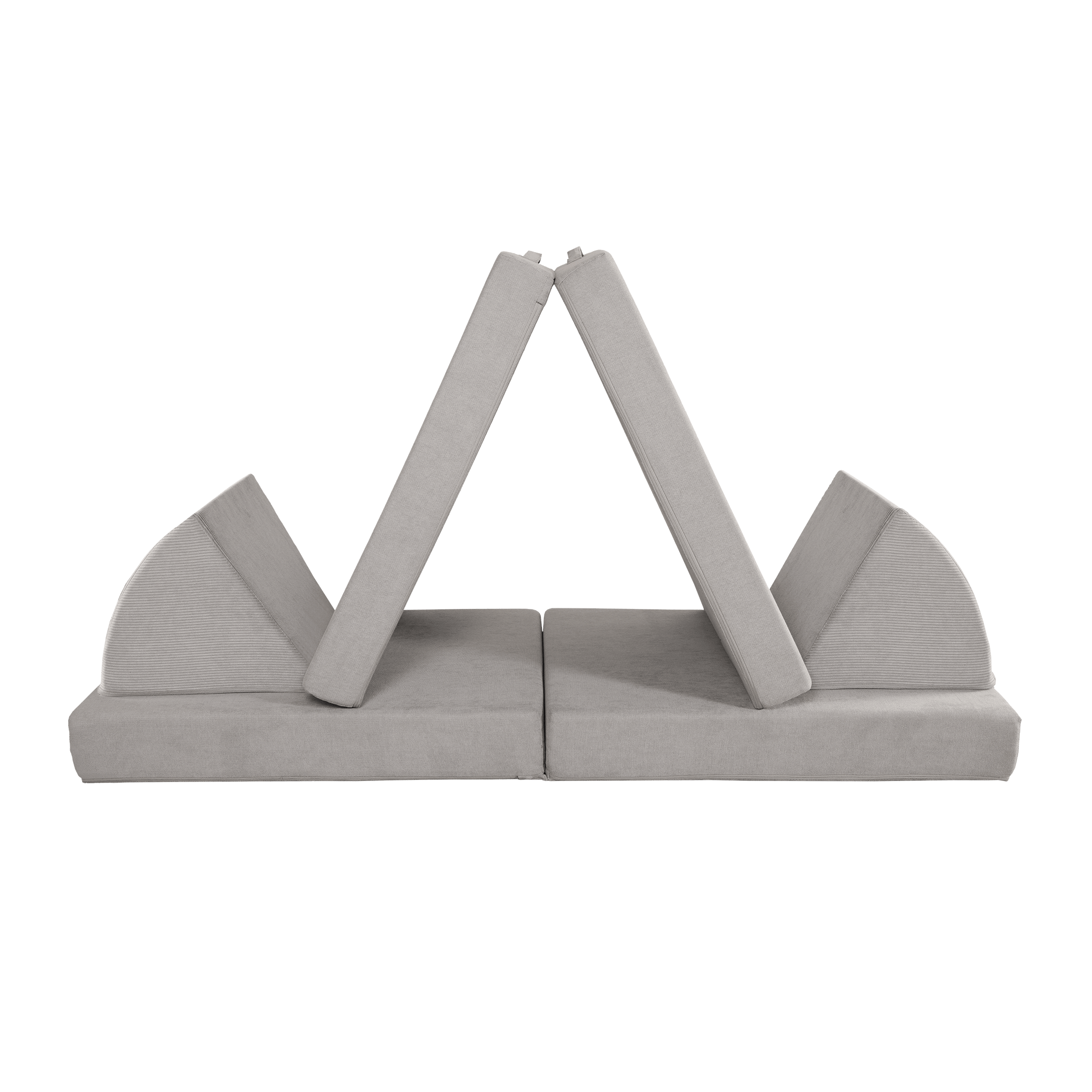 Foam fort building set for kids indoor active basement play blanket forts