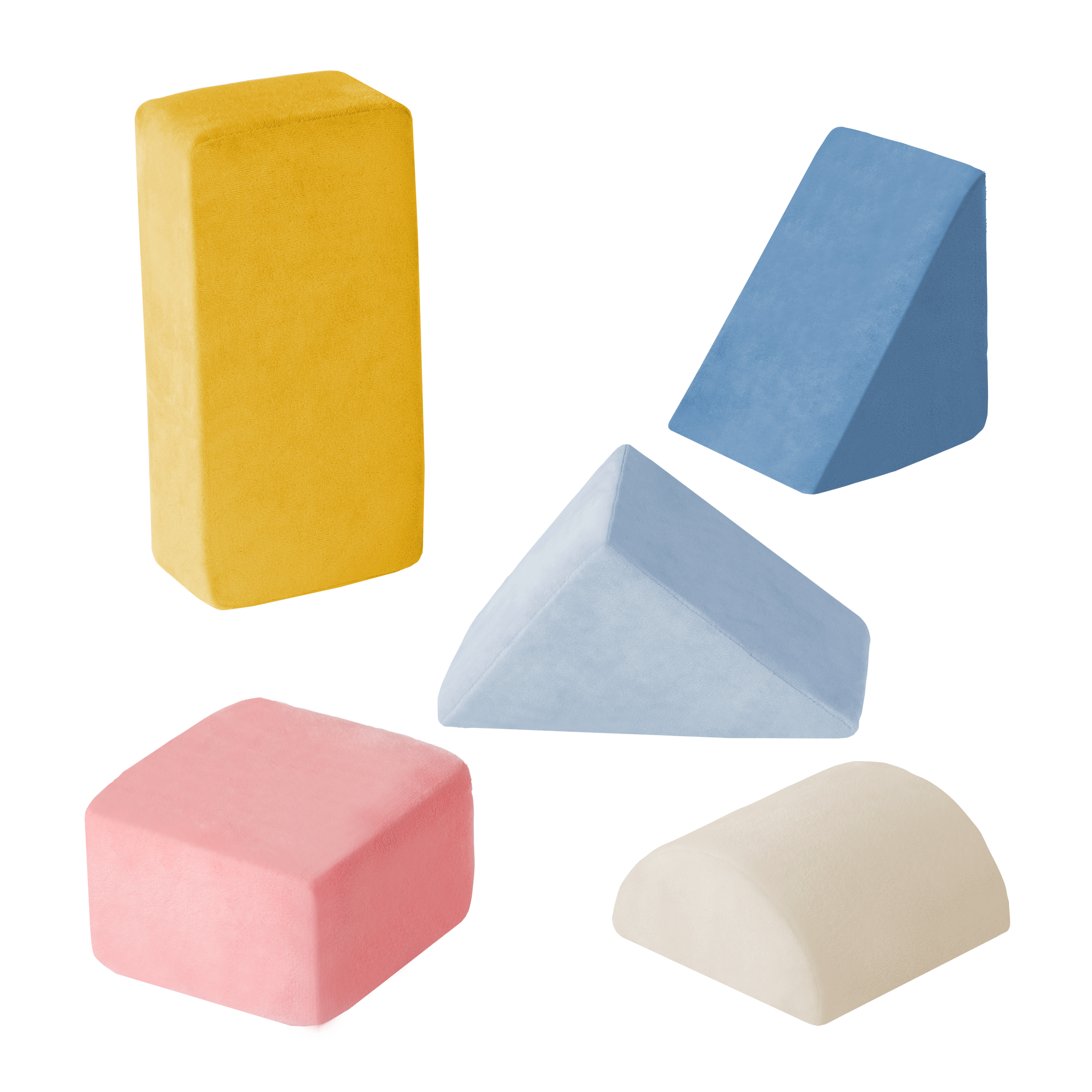 Soft sensory foam blocks for babies architectural building blocks