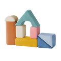 Soft sensory foam blocks for babies architectural building blocks