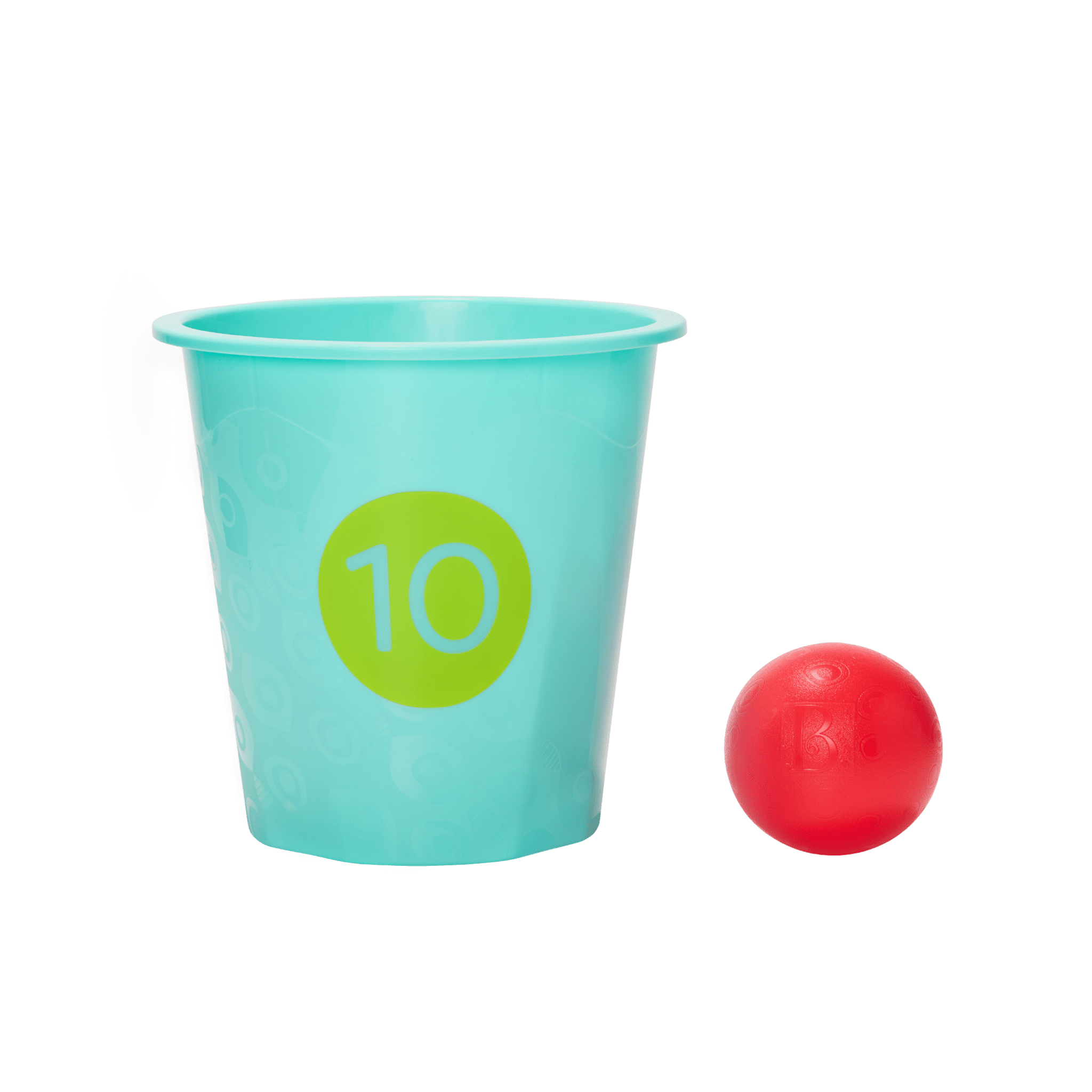 Bucket pong game for kids
