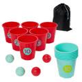 Bucket pong game for kids
