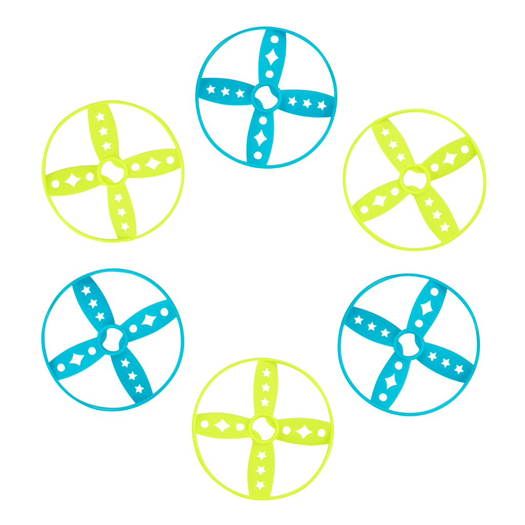 Light-up disc launcher toy