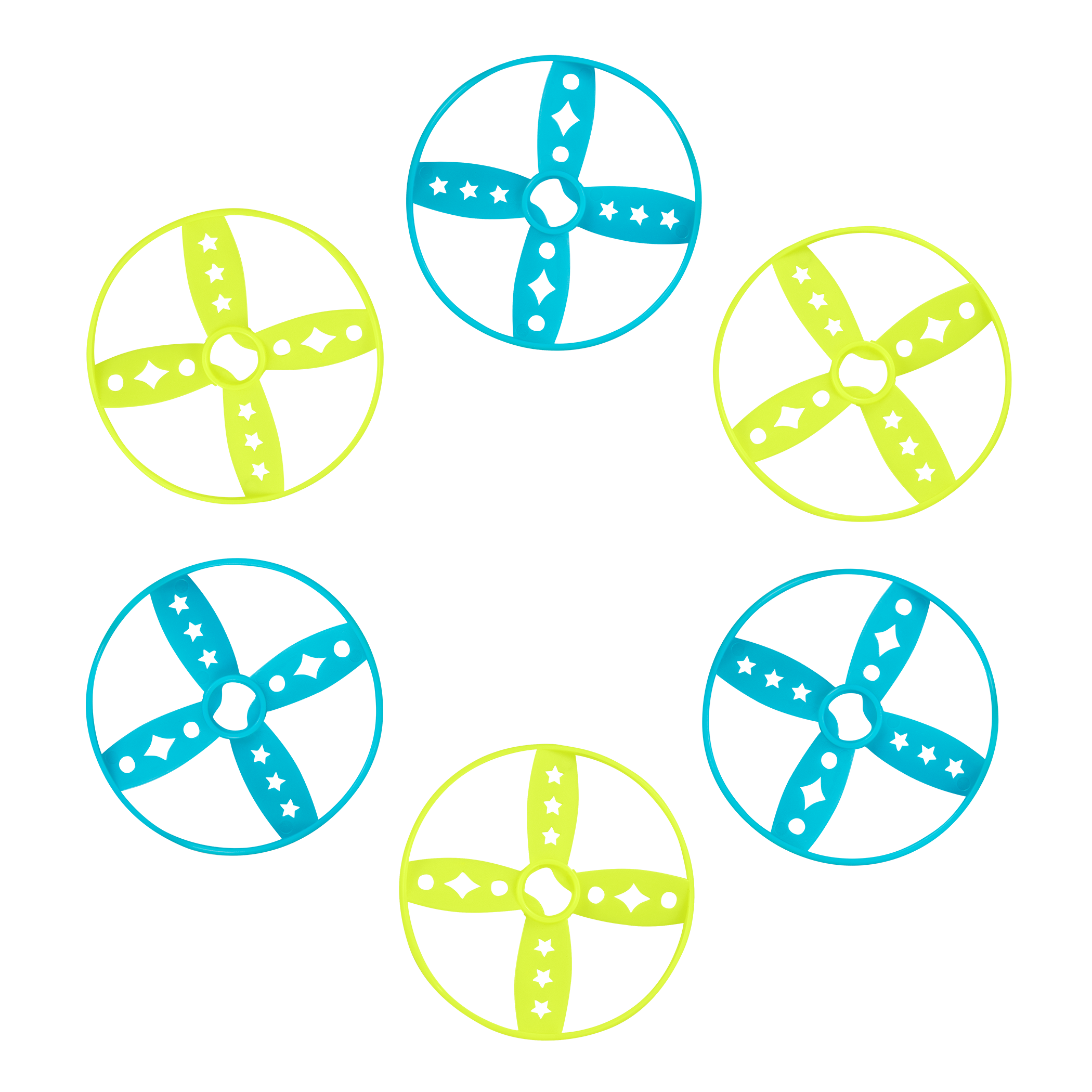 Light-up disc launcher toy