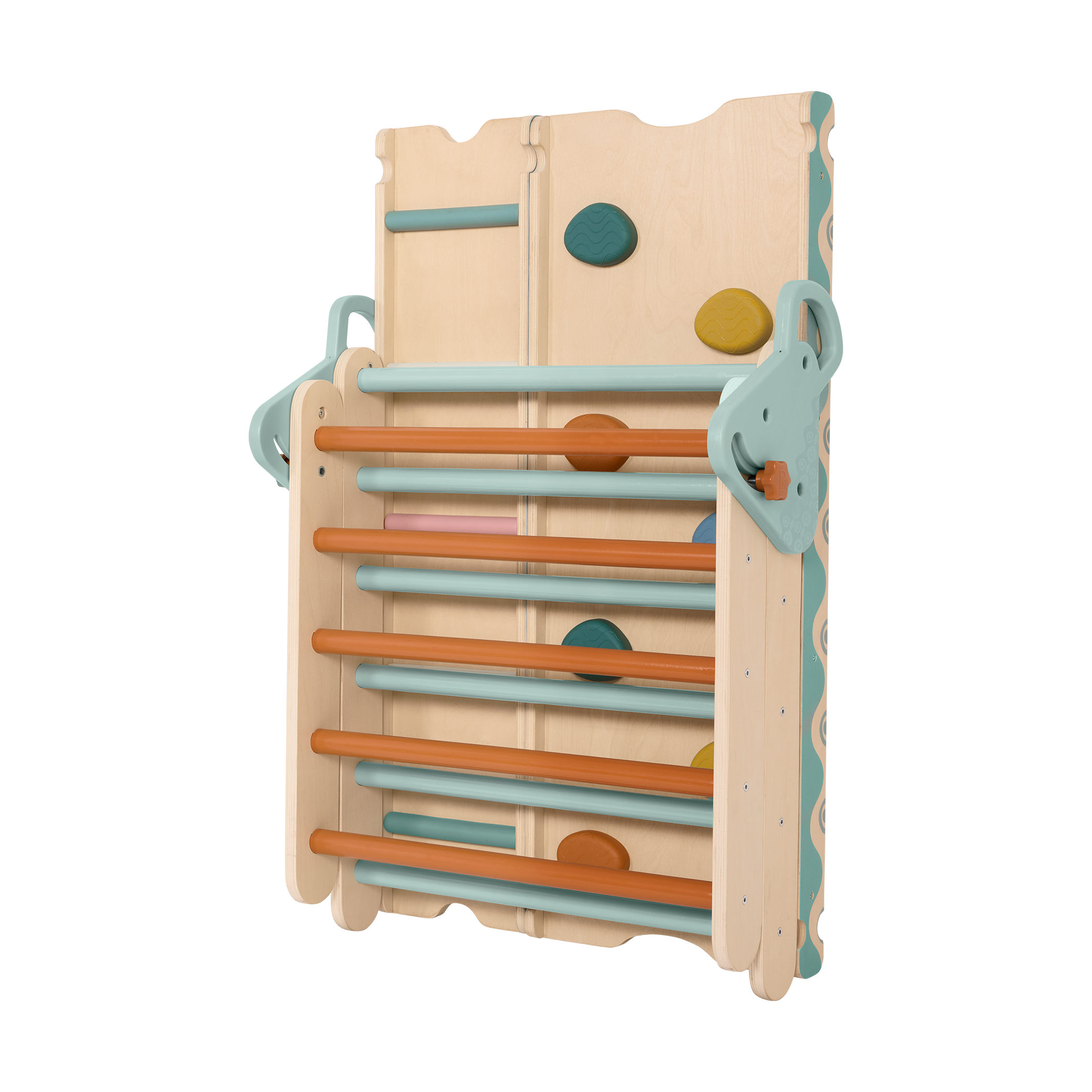 Wooden Montessori pikler triangle