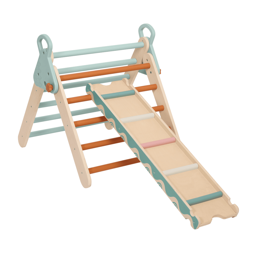 Wooden Montessori pikler triangle