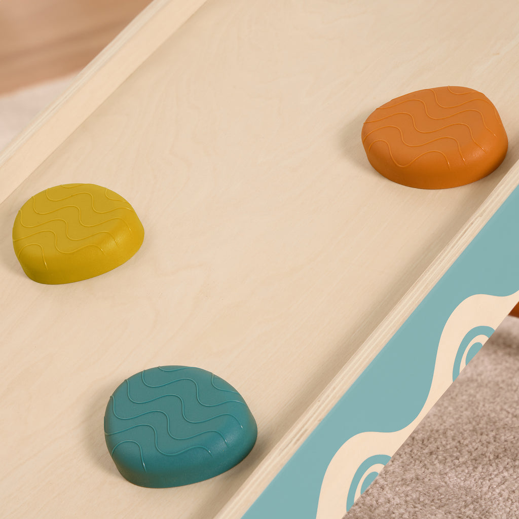 Wooden Montessori pikler triangle