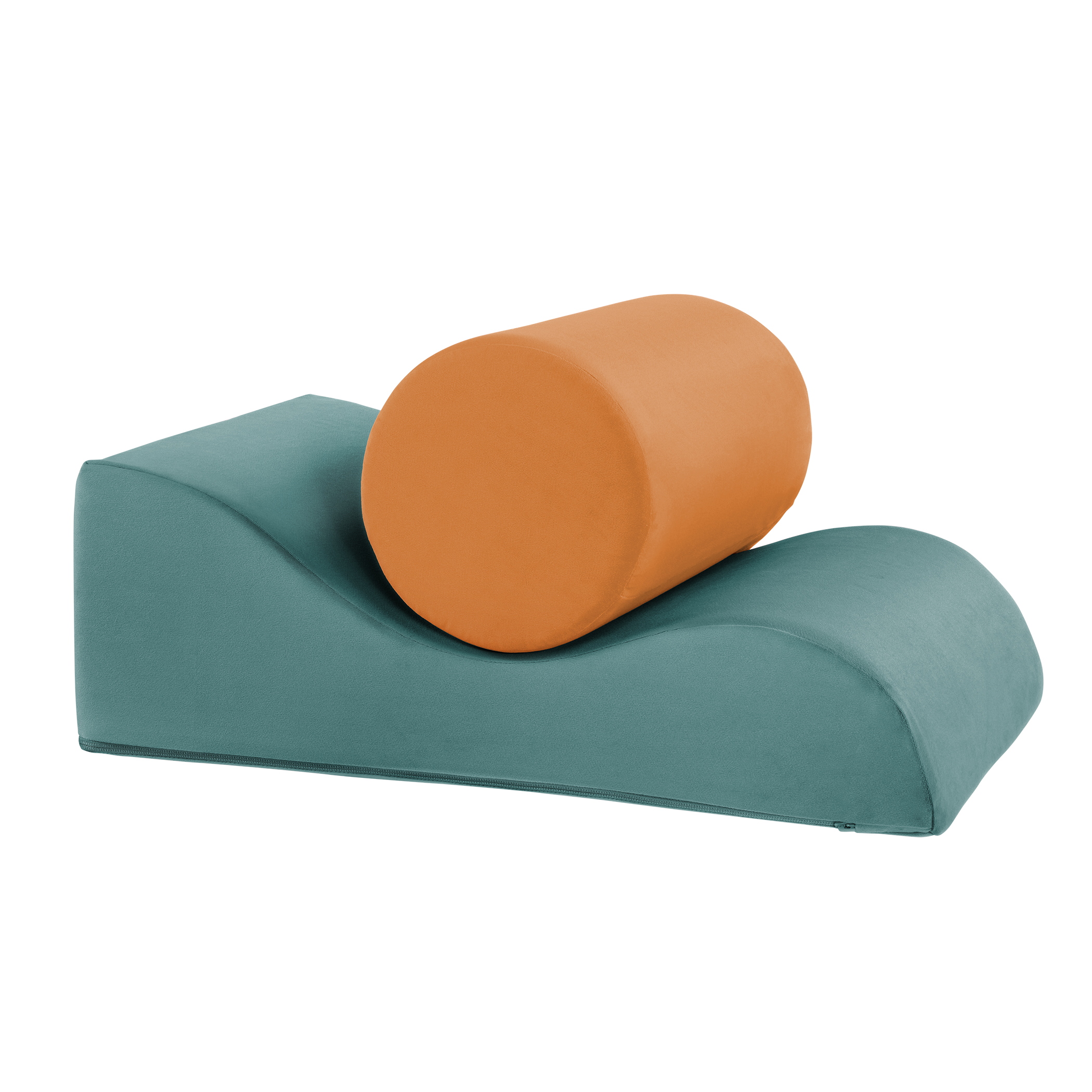 5-piece modular foam play shapes for kids indoor active basement play