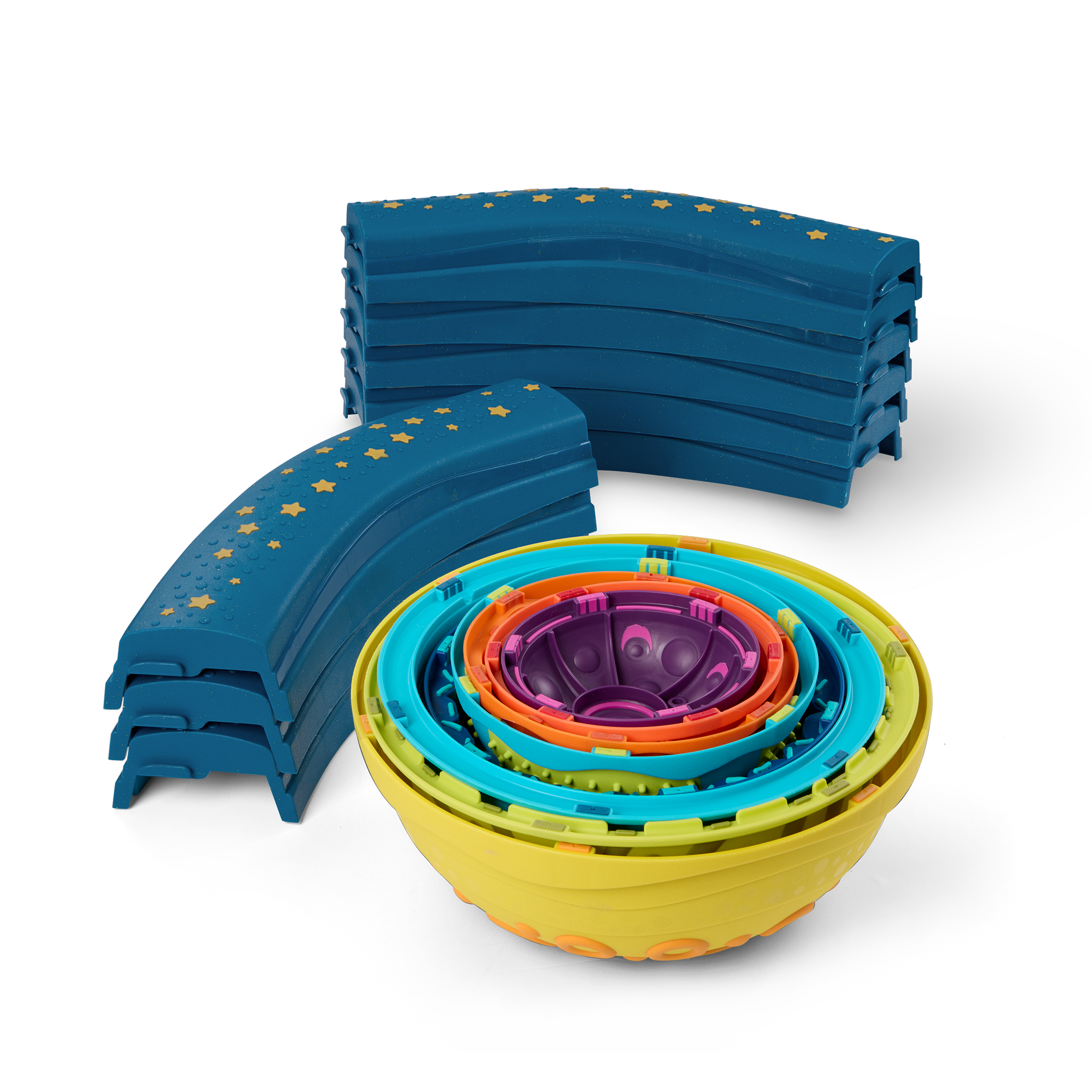 Solar system balance beams for kids