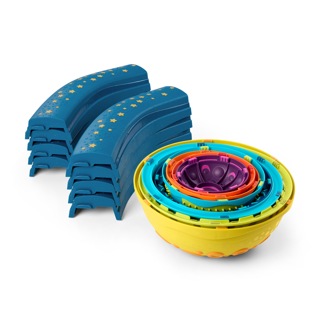 Solar system balance beams for kids