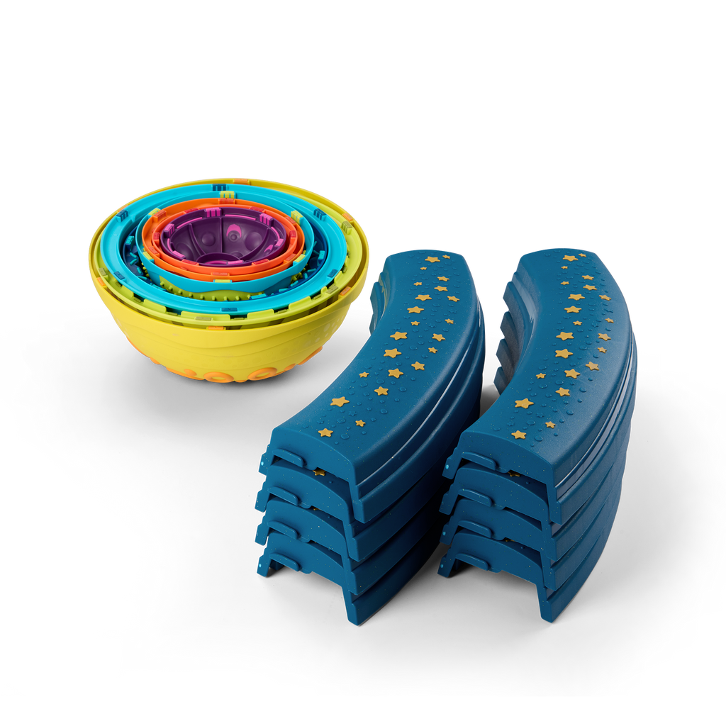 Solar system balance beams for kids