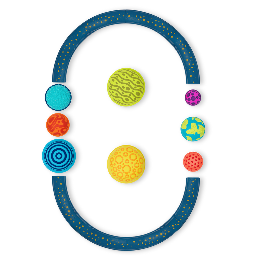 Solar system balance beams for kids