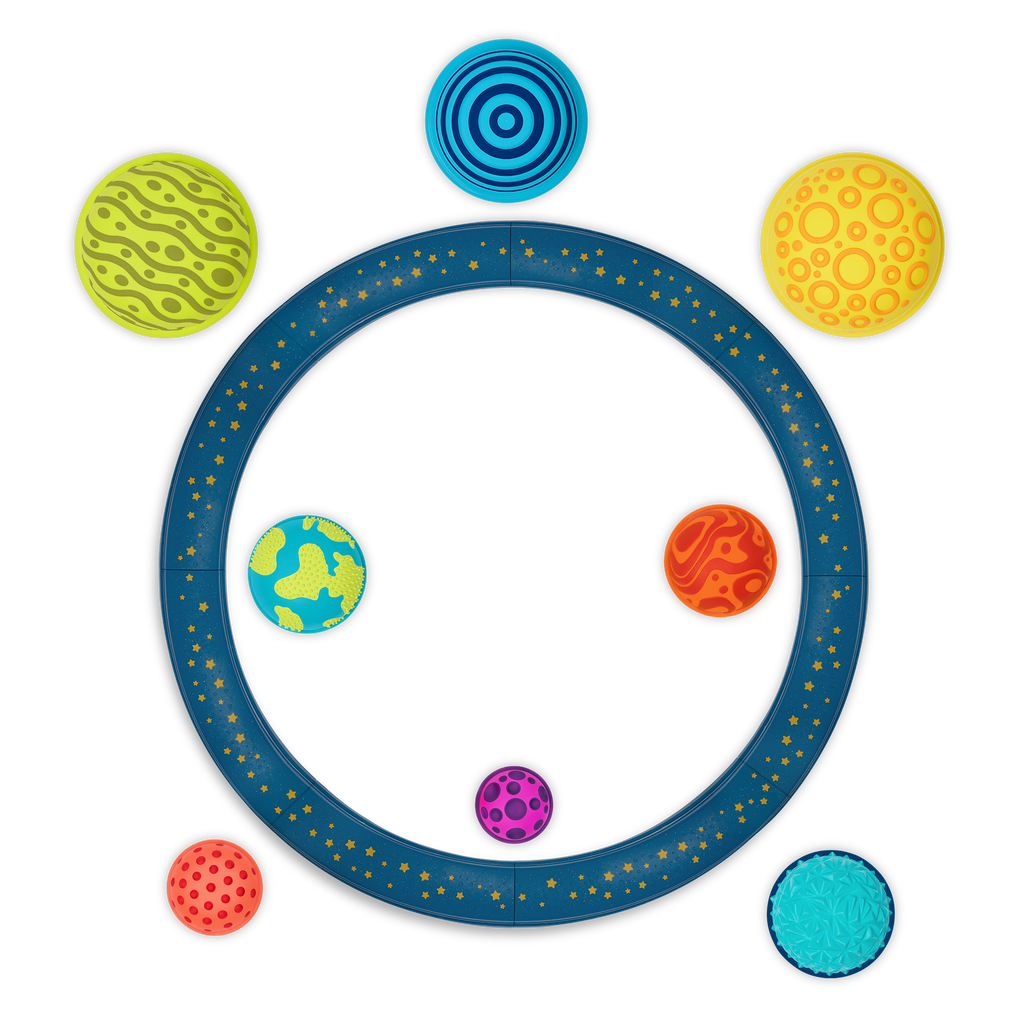 Solar system balance beams for kids