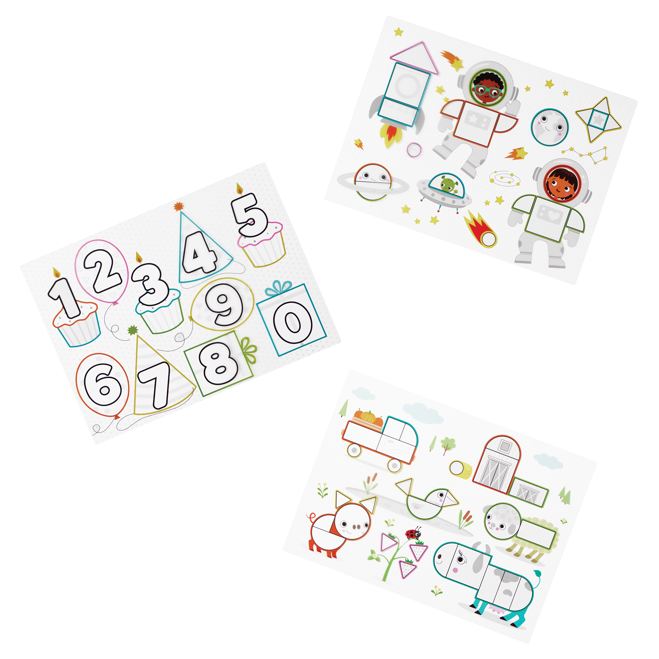 Lightbox creative learning playset for toddlers 3+